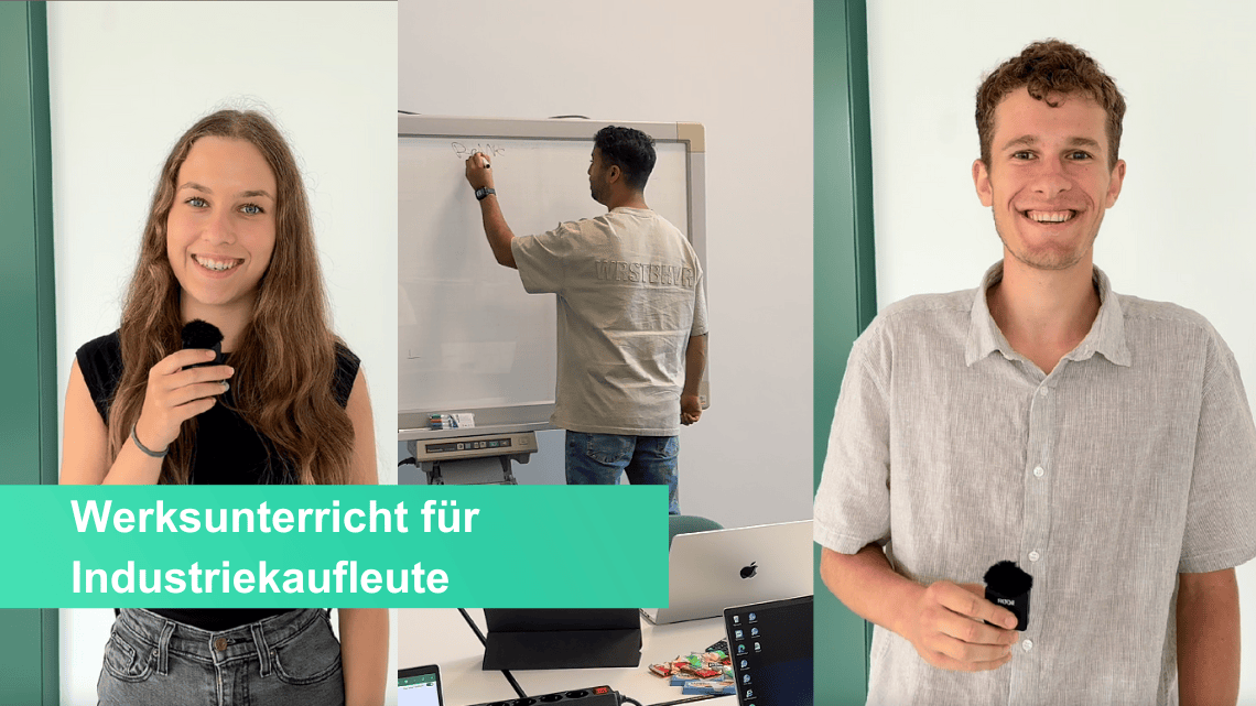 Werksunterricht für Industriekaufleute